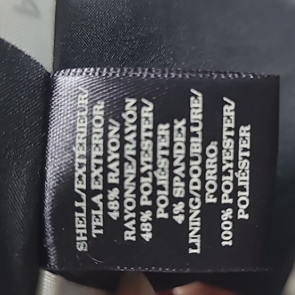 Ann Taylor skirt petite a line lined stretch Mini gray Size 00 EUC - Picture 5 of 9